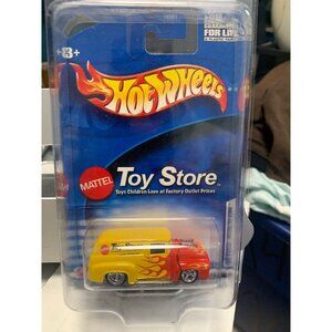 Hot Wheels Mattel Toy Store Red & Yellow Die-Cast Van